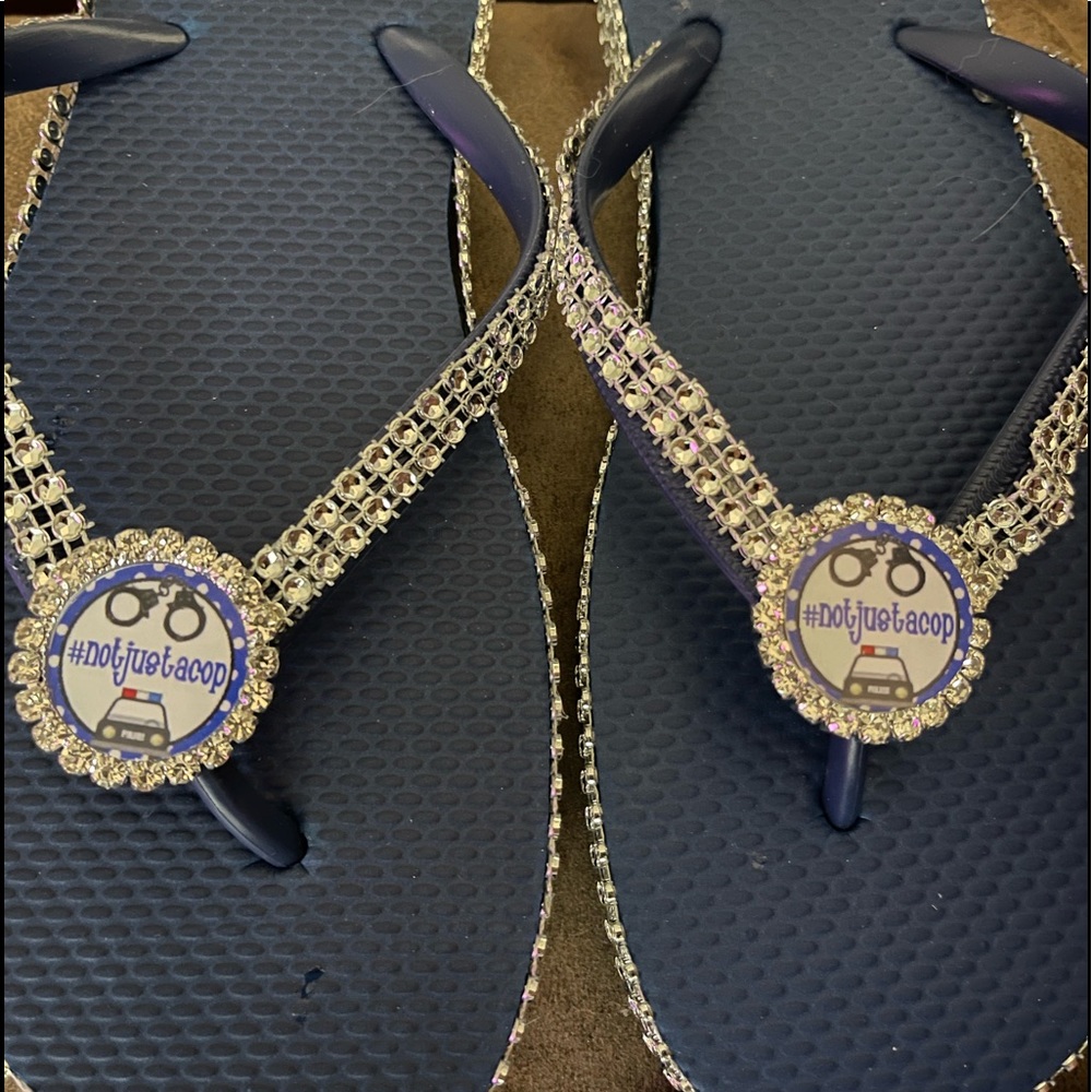 Not just a cop flip flops